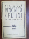 Viata lui Benvenuto Cellini scrisa de el insusi