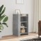 vidaXL Dulap, gri beton, 45x35x75 cm, lemn prelucrat 848384