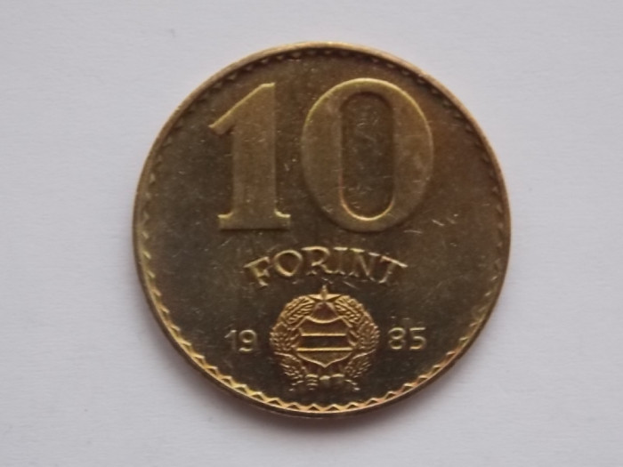 10 FORINT 1985 UNGARIA-AUNC