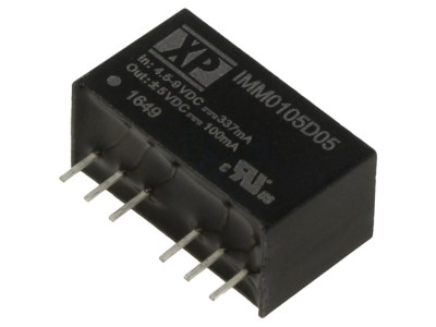 Convertor DC/DC 1W &amp;plusmn;5V SIP7 foto