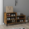 VidaXL Pantofar, stejar fumuriu, 102x36x60 cm, lemn prelucrat 819737