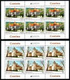 ROMANIA 2017-Lp 2142d-EUROPA-CASTELE-Minicoli de cate 6 timbre MNH