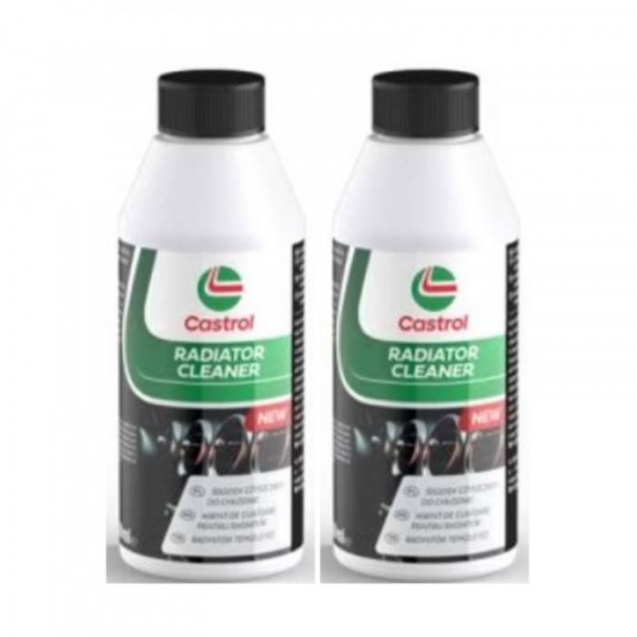 Pachet 2 x Solutie curatare radiator Castrol Radiator Cleaner 250 ml