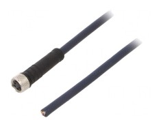 Cablu de conectare M8 4 pini 10m 30VAC 4A IP69K foto