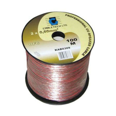 Cablu difuzor Cabletech, material OFC, 1.5 mm, rola 100 m foto