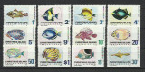 Christmas Island Indian Ocean MNH 1968 - pesti fauna marina - rar, Nestampilat
