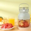 Blender portabil, re&icirc;ncarcabil USB, cu 4 lame, pentru shake-uri și smoothie-uri, cu capac suplimentar, verde