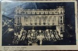 Carte postala - Bucuresti: Cercul Militar (noaptea)