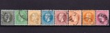 Cumpara ieftin ✅ RO 1872 LP 38 + 38g ,"Carol I - "Paris" ", serie + 25B portocaliu inchis ,stampilat - serie buna fara subtieri