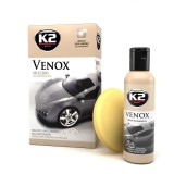 Solutie K2 VENOX indepartat zgarieturi vopsea auto, Polish pentru netezire si lustruire, Aplicare manuala/mecanica