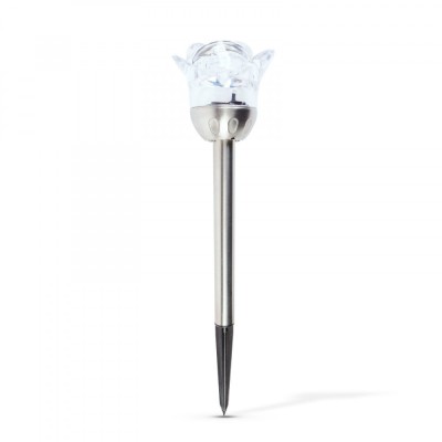 Lampa solara - trandafir - 1 LED RGB - 8 x 36,5 cm Best CarHome foto