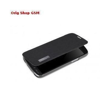 HUSA ROCK FLIP COVER ELEGANT SAMSUNG I9500 GALAXY S4 NEGRU ORIG foto