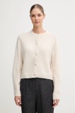 OUI cardigan de l&acirc;nă culoarea bej, 94462