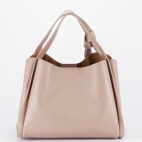 Cumpara ieftin Geanta medie roz deschis din piele naturala 8905 128