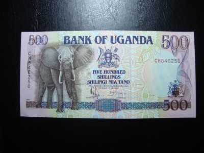 UGANDA 500 SHILINGI UNC foto