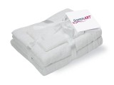 Set prosoape din bumbac Somnart 600 GSM, 3 piese, alb optic