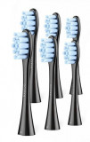 Set 6 capete de schimb pentru periuta electrica Oclean Standard Clean Brush Head B06 (Negru)