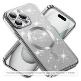 Husa pentru Samsung Galaxy A36 5G - Techsuit Luxury Glitter MagSafe - Silver