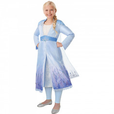 Costum Elsa pentru fete Frozen II - Editie Limitata 5-6 ani 116 cm foto