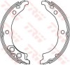Set saboti frana, frana de mana PEUGEOT BOXER bus (244, Z) (2001 - 2016) TRW GS8715
