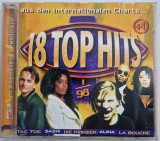 Various &lrm;&ndash; 18 Top Hits Aus Den Charts 1/98 VG / VG+ cd muzica pop rock Top 13 Music