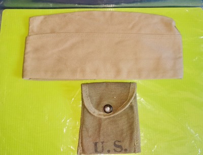 E176-I-Boneta militara US ARMY RAZBOI COREEA cu mic Porthard de centura 1952. foto