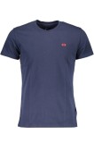Cumpara ieftin La Martina Tricou barbati, cu mini logo brodat, Regular Fit, Bleumarin, M