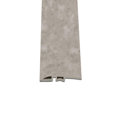 Vinil SPC nivelare podea Reno efect piatră gri 2400x45x8 mm foto