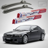 Cumpara ieftin Ștergătoare BMW M3 Coupe (E46) 2000-2006 | Set Față Flat &ndash; TeamCar&reg;