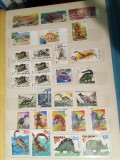 Lot Tematic Dinozauri și Animale Preistorice - San Marino, Polonia, Cehia, Tanzania, 25v -A333