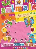 Animale de la ferma. Carte de colorat