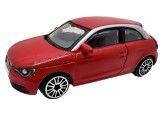 Macheta Bburago Audi A1 2010 1:43 rosu replica metal die-cast