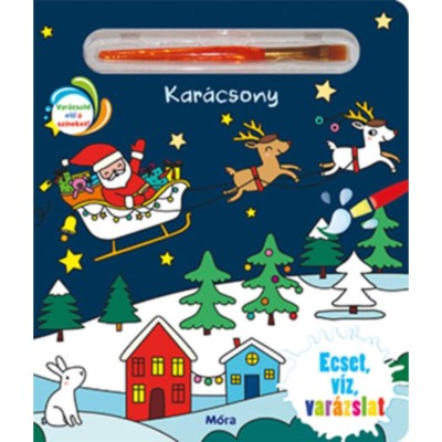 Kar&amp;aacute;csony - Ecset, v&amp;iacute;z, var&amp;aacute;zslat foto