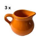 Set 3 latiere, 240 ml, Portocaliu