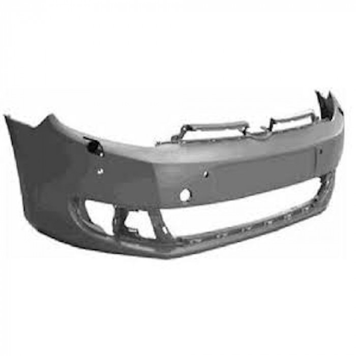 Bara fata Vw Golf 6 (5k), 10.2008-2013, parte montare grunduita, cu gauri senzori parcare si PDC, 951807-2, Aftermarket