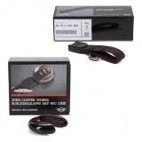 Set Carcasa Cheie + Breloc Cheie Alcantara Oe Mini John Cooper Works F54 F55 F56 82292469990 + 82292469989