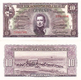 Uruguay 10 Pesos 1939 P-37d aUNC