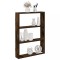 vidaXL Raft de perete, stejar fumuriu, 43x9x60 cm, lemn prelucrat 860053