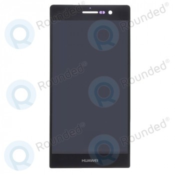 Modul display Huawei Ascend P7 LCD + Digitizer negru foto