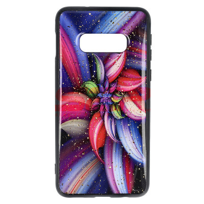 Toc UV Copy Glass Samsung Galaxy S10e Flower foto