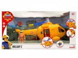 POMPIERUL SAM ELICPOTERUL WALLABY II CU FIGURINA TOM SuperHeroes ToysZone, Simba