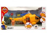 POMPIERUL SAM ELICPOTERUL WALLABY II CU FIGURINA TOM