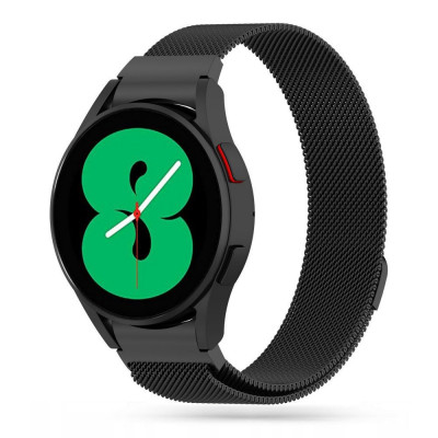 Curea Tech-Protect Milaneseband 2 pentru Samsung Galaxy Watch 4/5/5 Pro/6 Negru foto