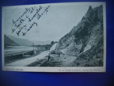 HOPCT 178 N SUTTOI HIDAK IN 1903 UNGARIA -CIRCULATA foto
