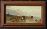 Cumpara ieftin TABLOU ORIGINAL SCOALA GERMANA Karl Siegfried Baker