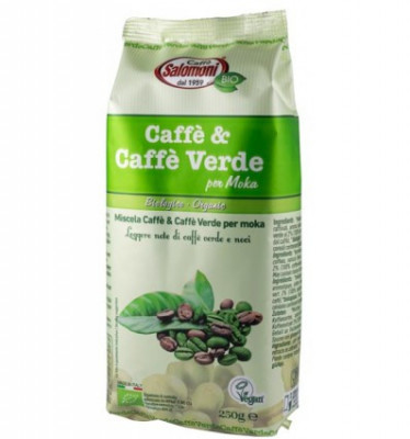 Cafea &amp;amp; Cafea Verde Bio Salomoni 250gr foto