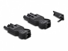 Set conectori alimentare GST18/3 prindere cu surub, Delock 64147