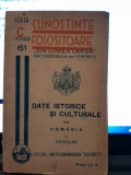 Date istorice si culturale din romania de Cronicar