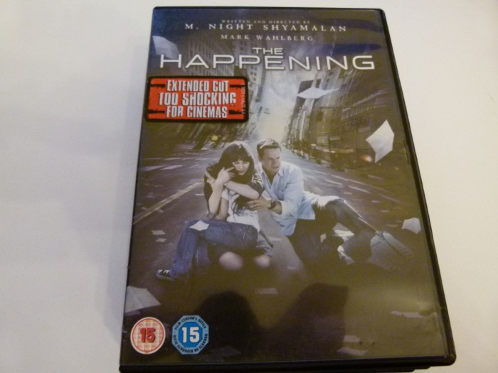 the happenig, DVD