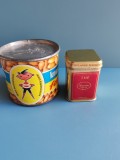 Lot 2 cutii metalice vintage de colecție &ndash; Stare excepțională (Paris / Germania